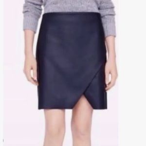 Club Monaco Faux Leather Kay Skirt